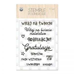 Zestaw stempli P13 Baby Joy 02 PL, 11szt